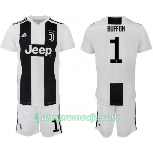 Juventus Dres Buffon 1 Dječji Domaći 2018/19 Kratkih Rukava Juventus Dres Buffon 1 Dječji Domaći 2018/19 Kratkih Rukava